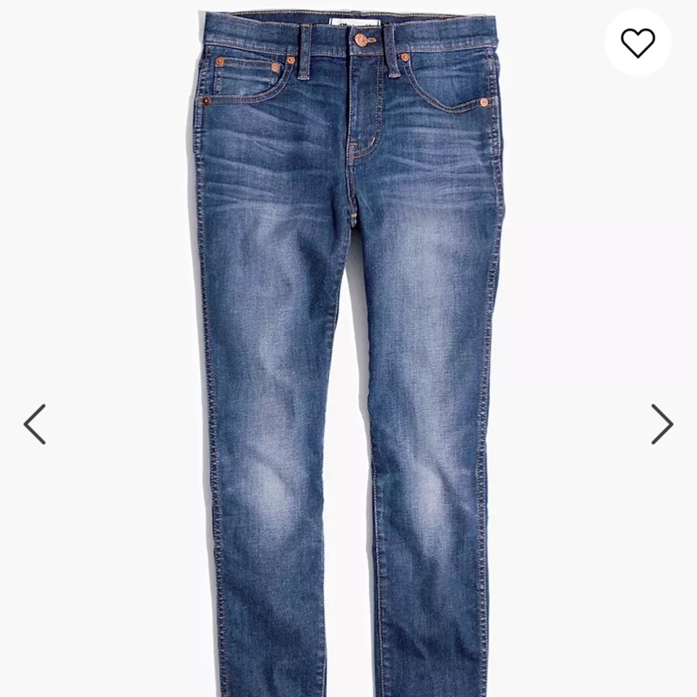 Madewell 9” High rise skinny.  28T. Excellent condition.